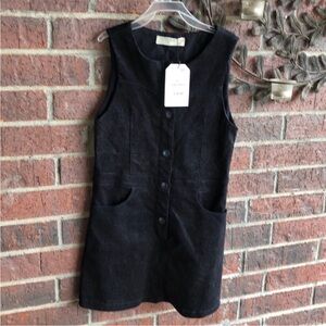 Zara Black Sleeveless Casual Dress